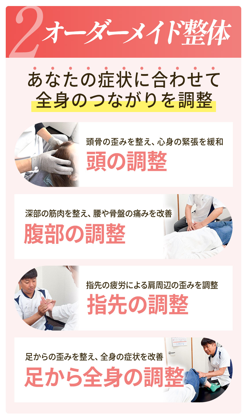 オーダーメイド整体